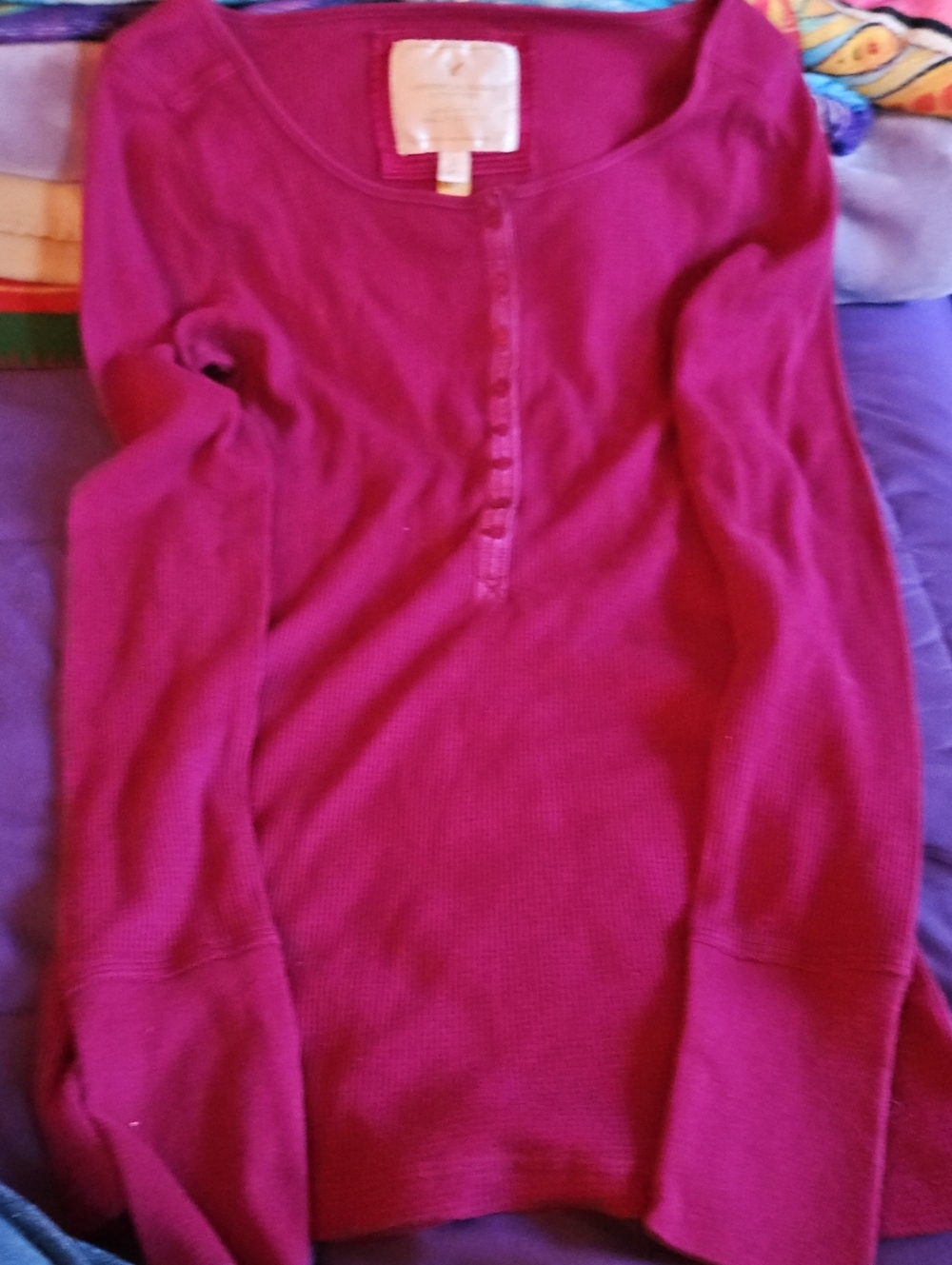 American Eagle Outfitters Ribbed Shirt S